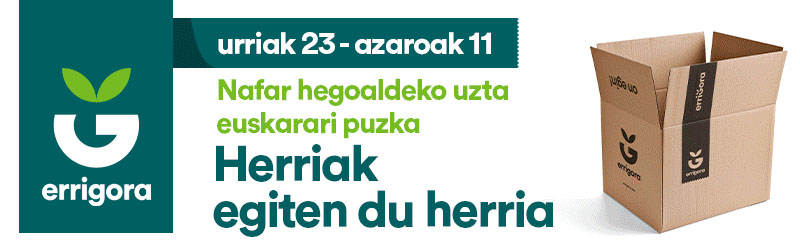 El Grupo Fagor ha apoyado la nueva edición de la campaña ‘Euskarari puzka’ de Errigora