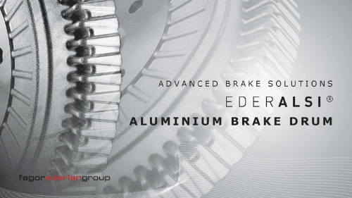 El último desarrollo de Fagor Ederlan: tambores de aluminio EDERALSI