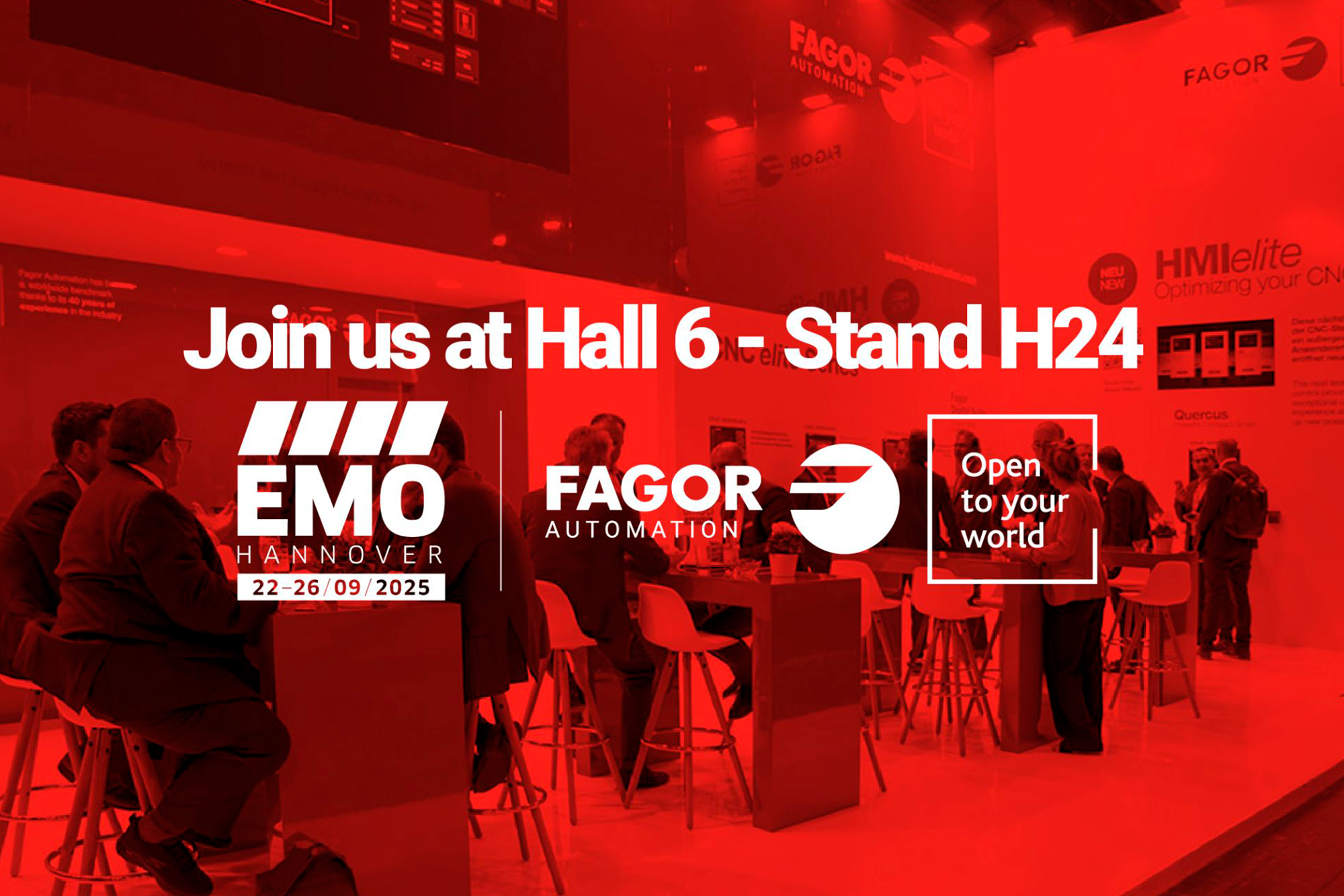 Fagor Automation presenta sus últimas novedades en la feria EMO Hannover