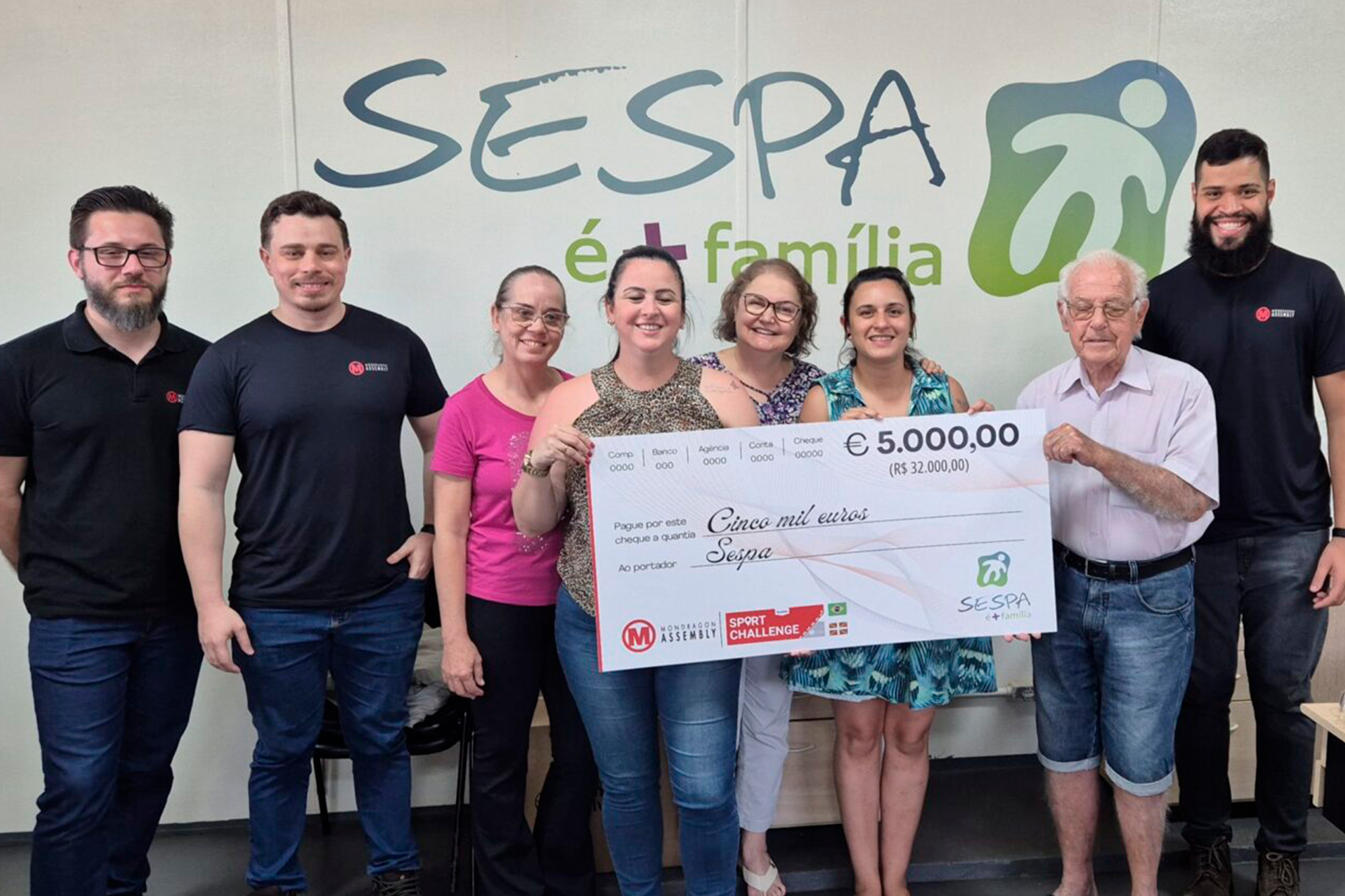 Mondragon Assembly supera los 52.000 kilómetros en su reto deportivo solidario